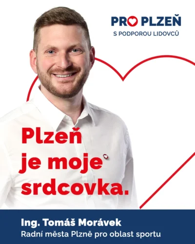 Ing. Tomáš Morávek - radní města Plzně pro oblast sportu