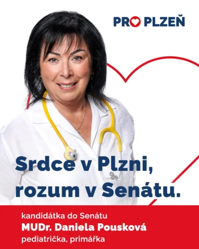 MUDr. Daniela Pousková - pediatrička, primářka